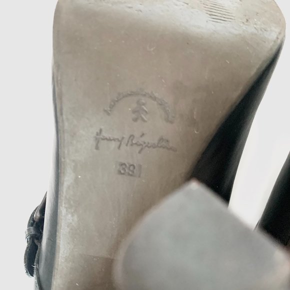 Henry Beguelin Black Mary Jane Heels - Picture 8 of 9